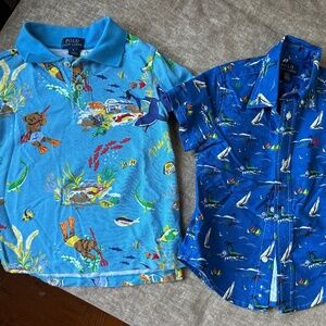 Two Ralph Lauren shirts